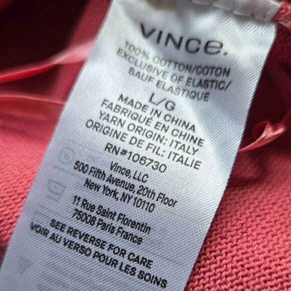 Vince Pink Camisole Large Top Minimalist Colorful Layering Cami Basic Capsule - Picture 5 of 8